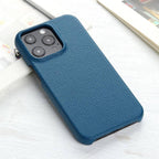 Leather Case For iPhone 14 13 12 Pro Max 13 Mini 14 Back Cover Simple Classic Quality Shockproof High Protection Leather Soft Grip Phone Back Cover For iPhone Stevvex