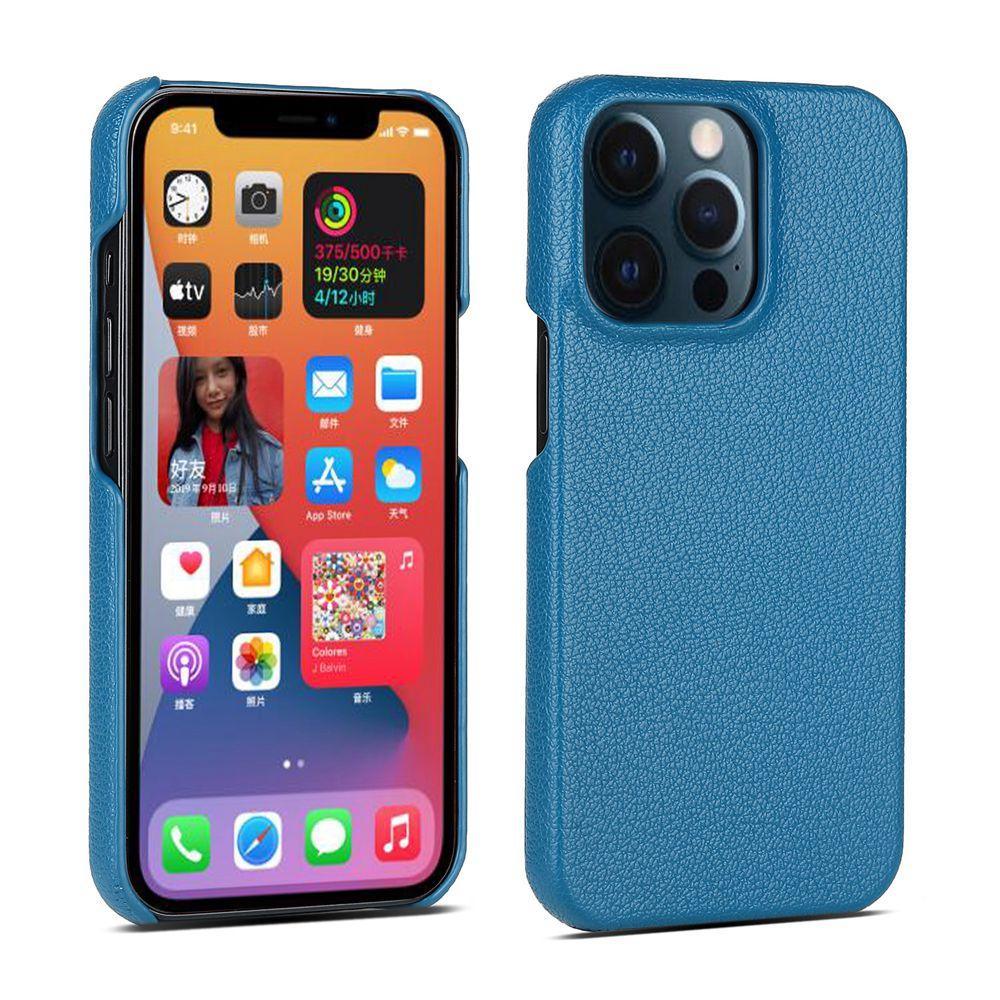 Leather Case For iPhone 14 13 12 Pro Max 13 Mini 14 Back Cover Simple Classic Quality Shockproof High Protection Leather Soft Grip Phone Back Cover For iPhone Stevvex