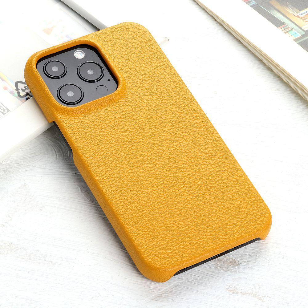 Leather Case For iPhone 14 13 12 Pro Max 13 Mini 14 Back Cover Simple Classic Quality Shockproof High Protection Leather Soft Grip Phone Back Cover For iPhone Stevvex