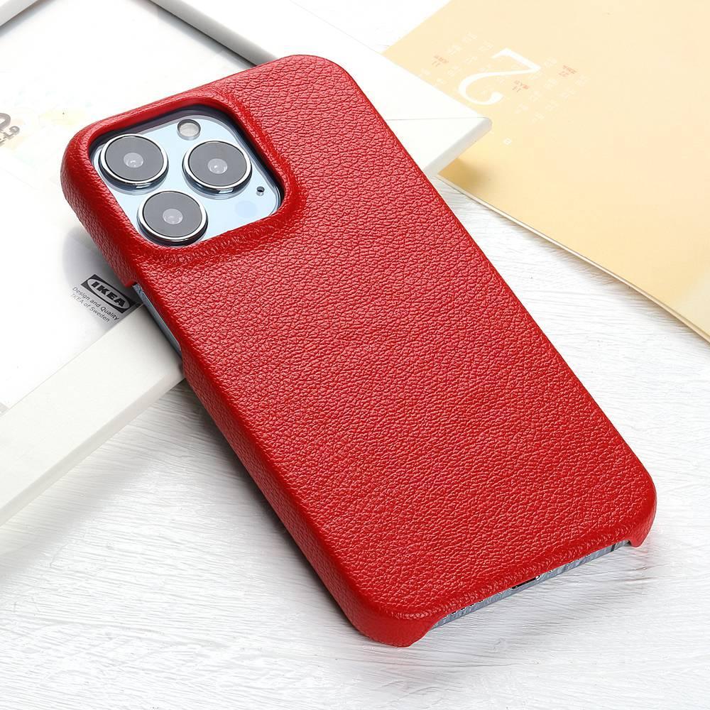 Leather Case For iPhone 14 13 12 Pro Max 13 Mini 14 Back Cover Simple Classic Quality Shockproof High Protection Leather Soft Grip Phone Back Cover For iPhone Stevvex