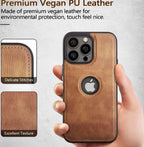 Leather Case Thin Flexible Soft Grip Luxury  PU Leather Cover for Men Durable Anti-Scratch Full Phone Cases For iPhone 14 Pro Max 14 Plus Case Slim PU Leather Soft Shockproof Back Cover for iPhone 14 Pro