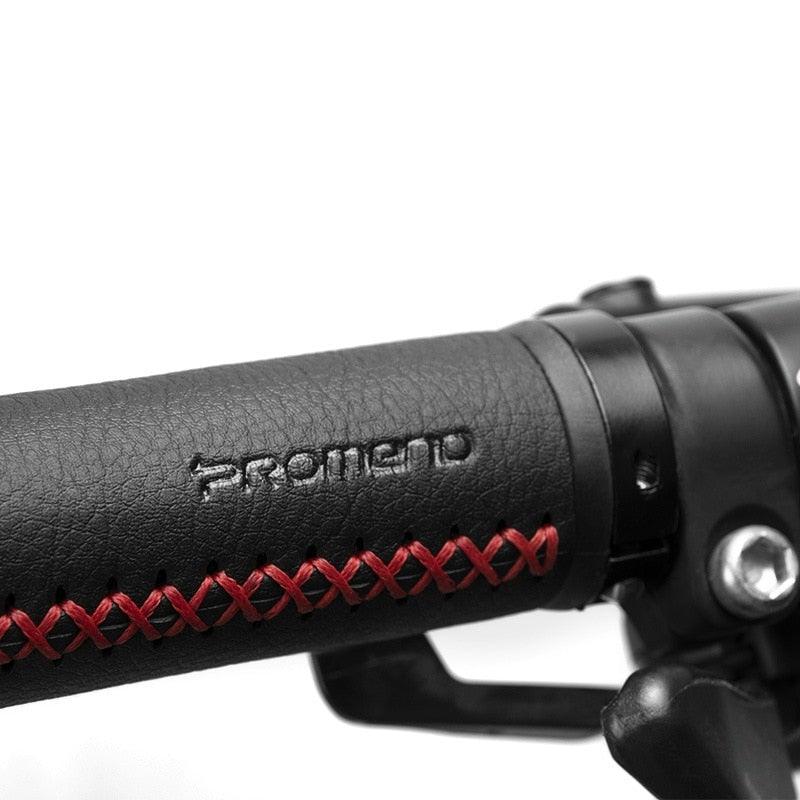 Leather City Mountain Bike Handlebar Cover Handle Grips Bar End Non-slip Aluminum Lock Ergonomic Design Non-Slip Microfiber Leather Bicycle Grip With Aluminum Alloy Dual Lock-On Bicycle Handle Bar Covers For Mountain Road Bike Stevvex