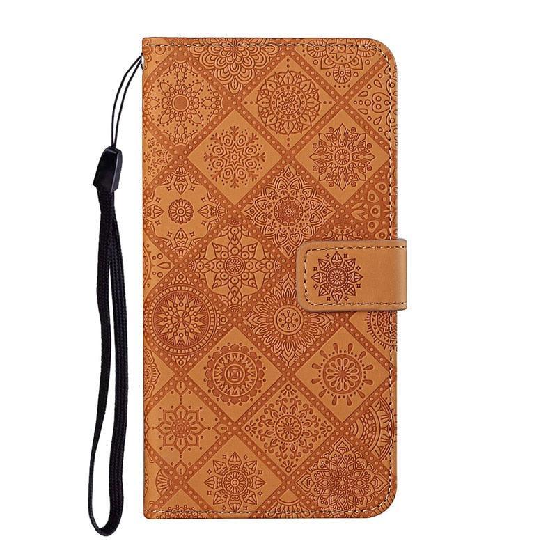 Leather Flip Case For iphone 11 12 13 Pro Max Mini Case Wallet Card Phone Cover For iphone  Genuine Leather 2 in 1 Flip Simple Magnetic Cover For iPhone Stevvex