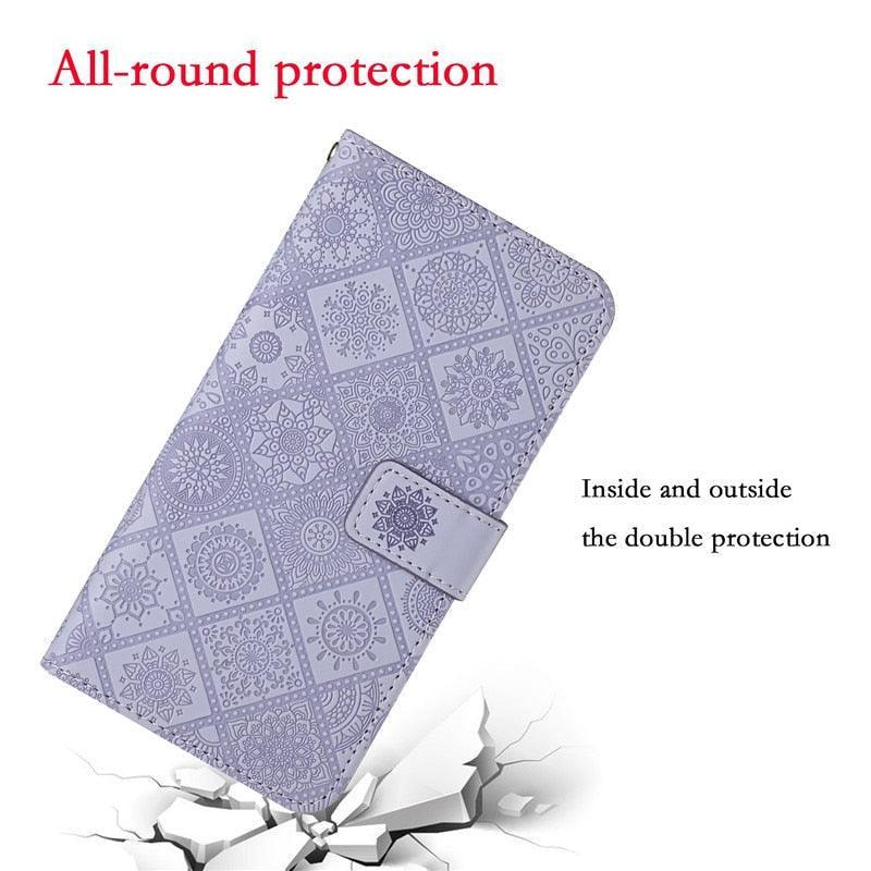 Leather Flip Case For iphone 11 12 13 Pro Max Mini Case Wallet Card Phone Cover For iphone  Genuine Leather 2 in 1 Flip Simple Magnetic Cover For iPhone Stevvex