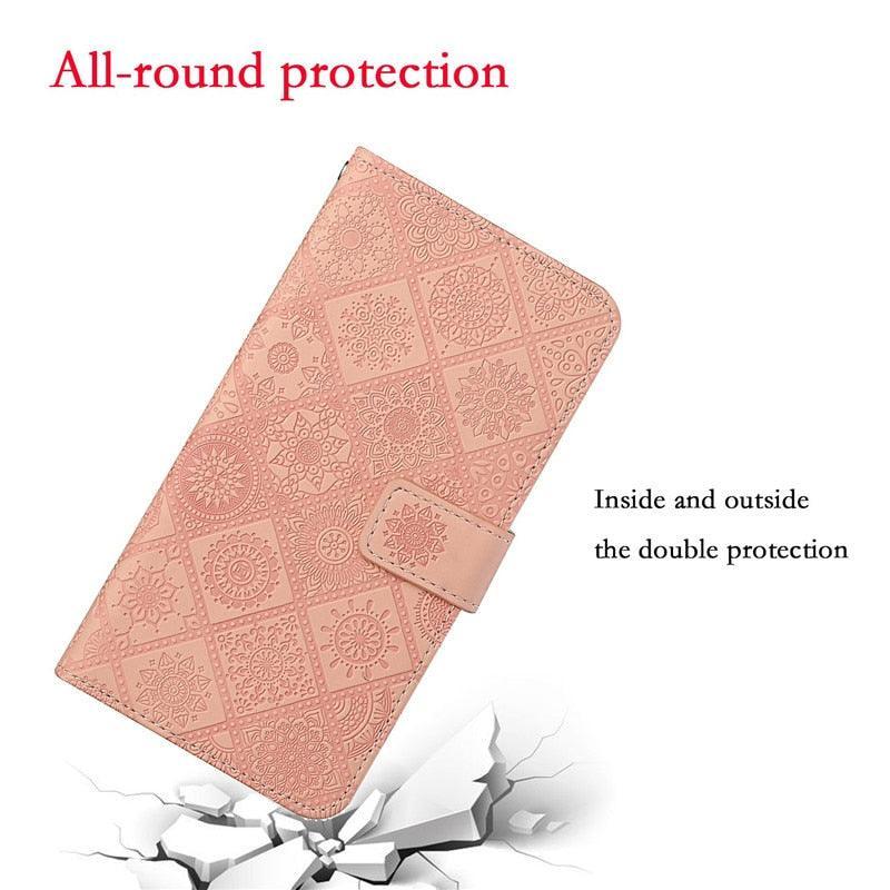 Leather Flip Case For iphone 11 12 13 Pro Max Mini Case Wallet Card Phone Cover For iphone  Genuine Leather 2 in 1 Flip Simple Magnetic Cover For iPhone Stevvex