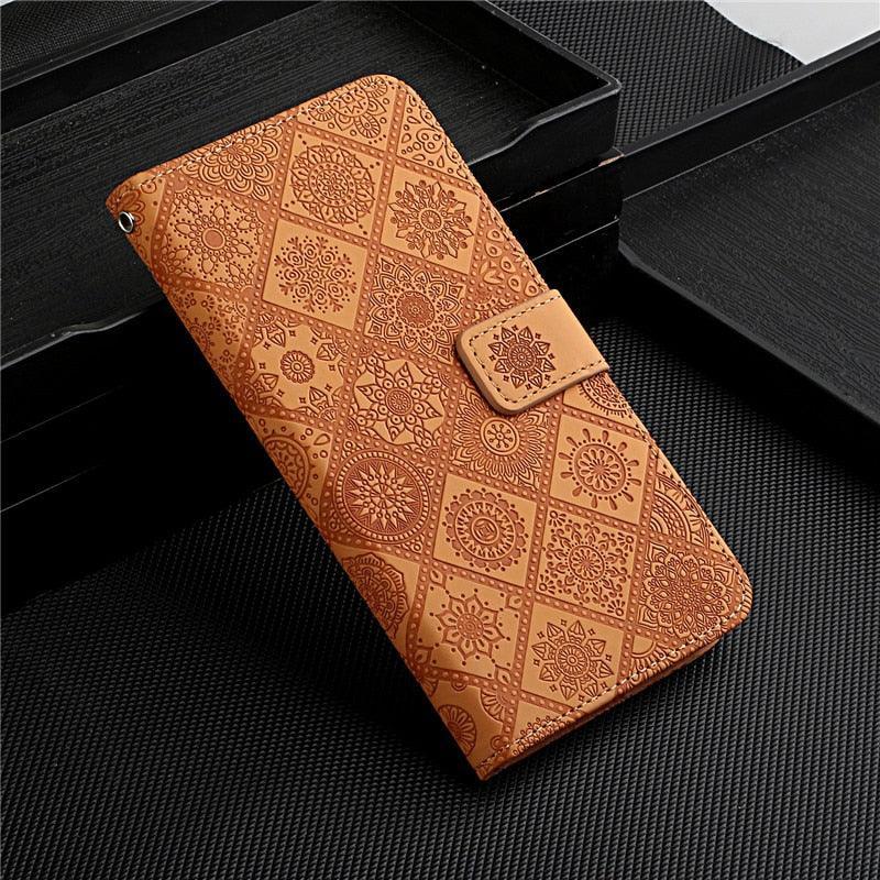 Leather Flip Case For iphone 11 12 13 Pro Max Mini Case Wallet Card Phone Cover For iphone  Genuine Leather 2 in 1 Flip Simple Magnetic Cover For iPhone Stevvex