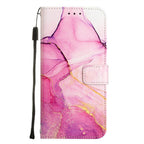 Leather Flip Phone Case For iPhone 14 13 12 Mini 11 Pro XS Max Cute Card Slot Wallet Cover Marble Pattern PU Leather Shockproof Flip Wallet Case with Stand Magnetic Money Pouch Silicone Bumper Phone Case