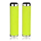 Leather Mountain Bike Scooter Bicycle Handlebar Cover Handle Grips Non-Slip Lock-on Bike Handlebar Grips Locking Non-Slip-PU Bicycle Handle Grip Bike Grips Widen Holding Surface For Cycling Mountain And Bicycles Stevvex