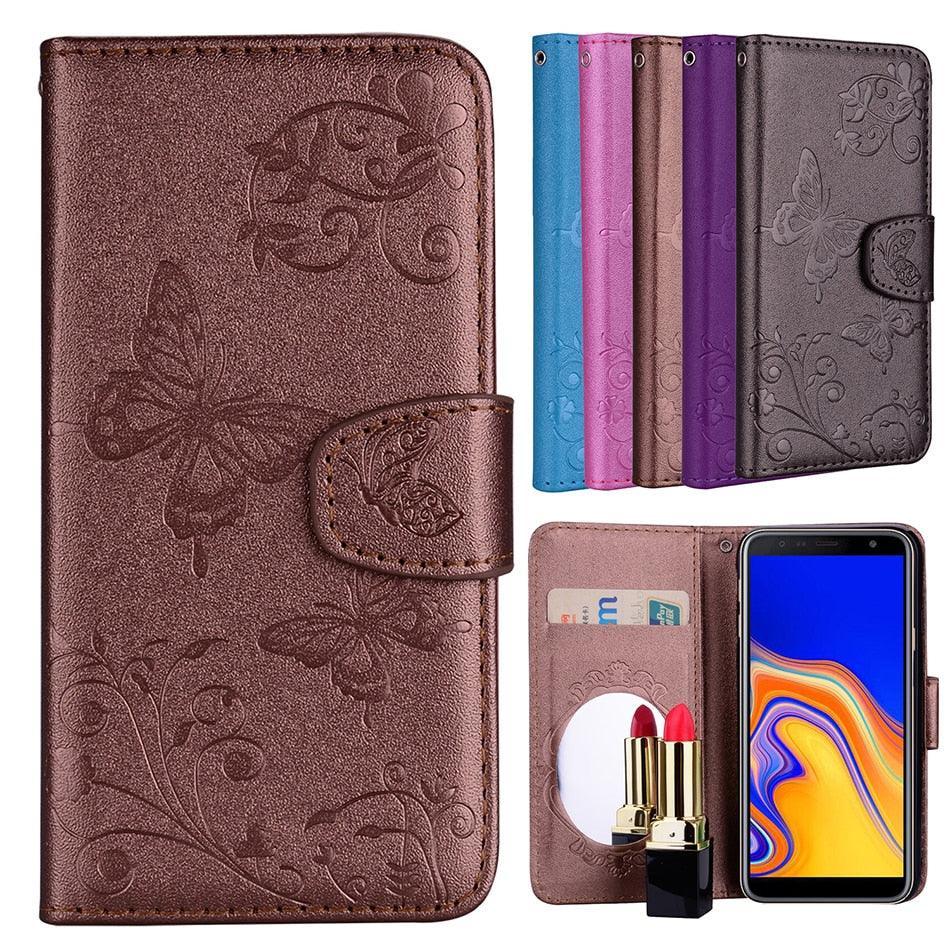 Leather Phone Case Wallet Cover For iPhone XR XS 10 11 Pro 12 mini 13 Pro Max Flip Stand Case Simple Skin-Friendly PU Leather Case Wallet Protective Case Flip Shockproof Mobile Phone Case Stevvex