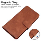 Leather Phone Case Wallet Cover For iPhone XR XS 10 11 Pro 12 mini 13 Pro Max Flip Stand Case Simple Skin-Friendly PU Leather Case Wallet Protective Case Flip Shockproof Mobile Phone Case Stevvex