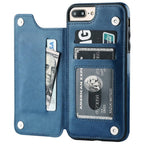 Leather Retro Card Holder Flip Cover for iPhone 11 12 13 14 Pro Max Mini Wallet Case iPhone 11 PU Leather Flip Cover Wallet Case For iPhone