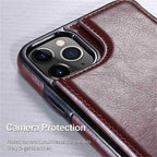 Leather Retro Card Holder Flip Cover for iPhone 11 12 13 14 Pro Max Mini Wallet Case iPhone 11 PU Leather Flip Cover Wallet Case For iPhone
