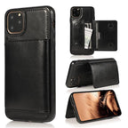 Leather Wallet Case For iPhone 11 Pro Max XS Max XR X 8 7 6S 6Plus 5 5S With Stand Card Pocket Case Cover Shockproof Texture PU Leather  Wallet Cover Stevvex