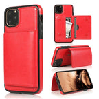 Leather Wallet Case For iPhone 11 Pro Max XS Max XR X 8 7 6S 6Plus 5 5S With Stand Card Pocket Case Cover Shockproof Texture PU Leather  Wallet Cover Stevvex