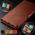 Leather Wallet Case for Xiaomi 12T 12X 11T Mi 11 Lite Poco M4 M3 X4 X3 Pro F3 Redmi 10C 9C 9A Note 11S 10 9S 8T Pro Flip Cover Card Holder  Wallet Flip Protective Phone Case Stevvex