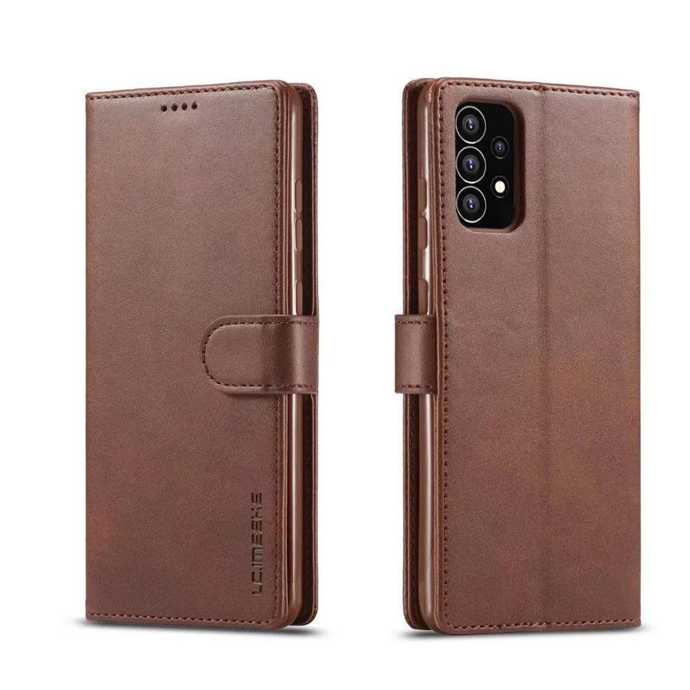 Leather Wallet Case for Xiaomi 12T 12X 11T Mi 11 Lite Poco M4 M3 X4 X3 Pro F3 Redmi 10C 9C 9A Note 11S 10 9S 8T Pro Flip Cover Card Holder  Wallet Flip Protective Phone Case Stevvex