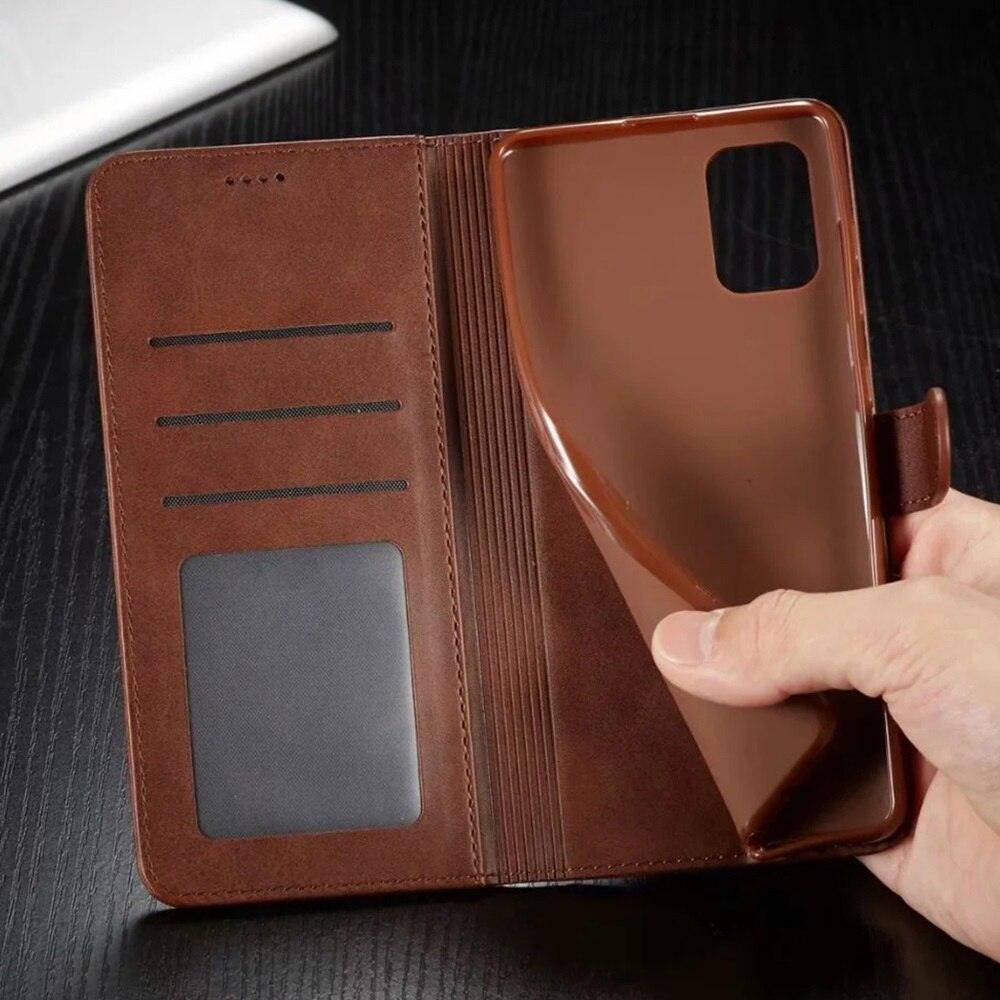 Leather Wallet Case for Xiaomi 12T 12X 11T Mi 11 Lite Poco M4 M3 X4 X3 Pro F3 Redmi 10C 9C 9A Note 11S 10 9S 8T Pro Flip Cover Card Holder  Wallet Flip Protective Phone Case Stevvex