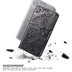 Leather Wallet Case For Xiaomi Redmi 10A 10C 9 9A 9C 9T 8 8A 7 7A 6 6A Case Redmi Note 11 11E 11S 10 10S 9 9S 8 8T 7 Pro Cover Wallet Flip Cover with Mobile Phone Holder and Card Slot Magnetic PU Leather Wallet Case Stevvex
