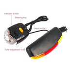LED Bicycle Turn Signal Light With Horn Front Rear Lights Bike Directional Brake Lights Cycling Taillight Lamp Cycling Turn Signal Brake Light Horn Indicator Signal Brake LED Light Tune Horn For Outdoor Stevvex