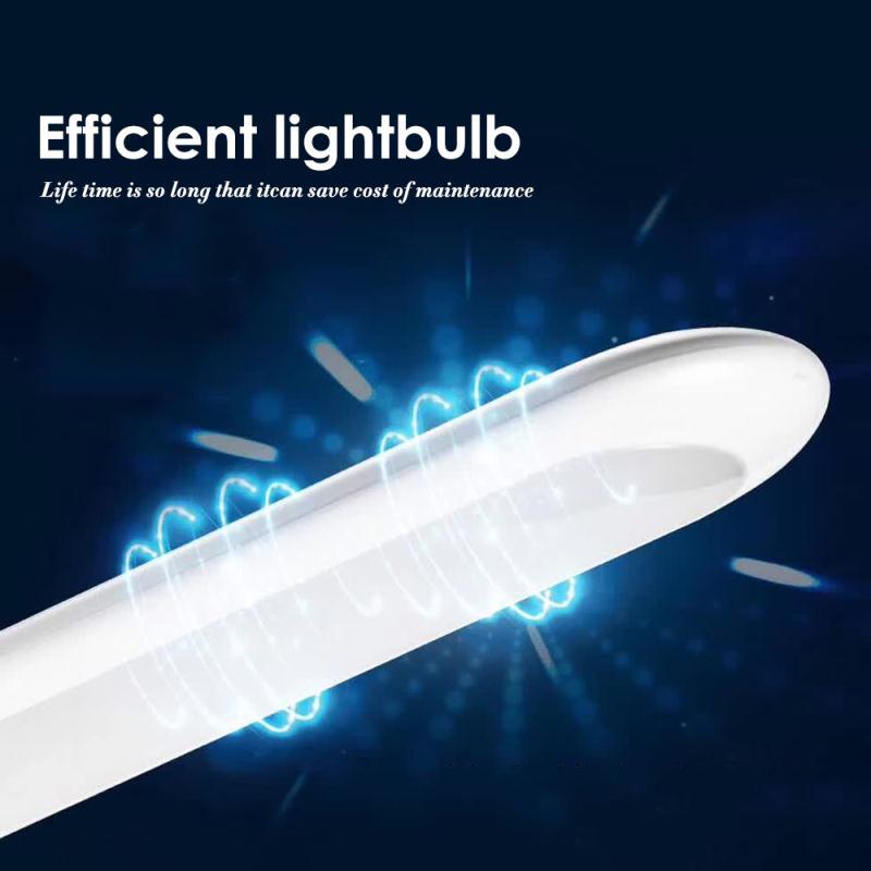 LED Desk Lamp Foldable Dimmable Touch Rechargeable Table Lamp with Calendar Temperature Alarm Clock Decorative Table Lamp Cute Study Lamps for Bedroom Décor Stevvex