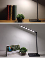 Led Desk Lamps USB Eye-Protection Table Lamp 5 Dimmable Level Touch Night Light For Bedroom Bedside Reading Decorative Table Lamp Cute Study Lamps for Bedroom Décor