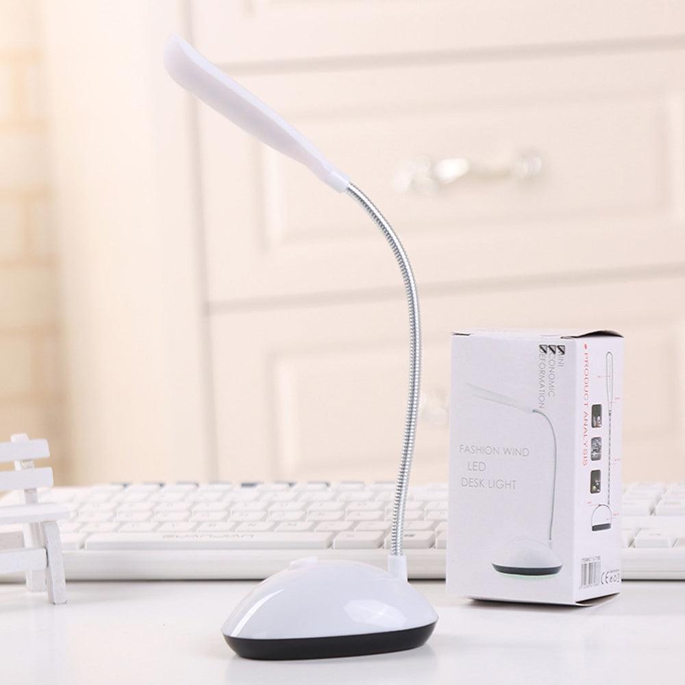 LED Desk Light Table Lamp Reading Book Light 3xAAA Battery Desk Lamp Mini Eye Protection Office Bedroom Bedside LED Study Table Decorative Table Lamp Cute Study Lamps for Bedroom Décor Stevvex