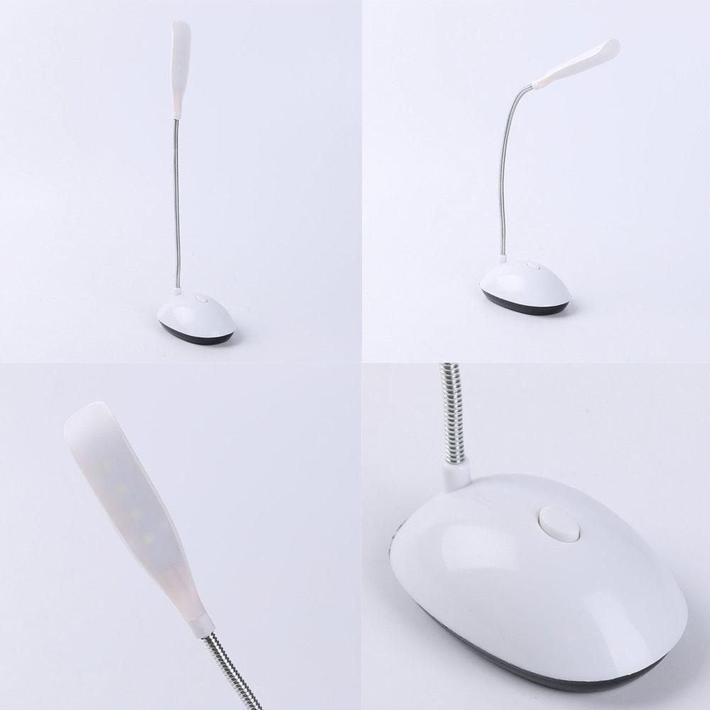 LED Desk Light Table Lamp Reading Book Light 3xAAA Battery Desk Lamp Mini Eye Protection Office Bedroom Bedside LED Study Table Decorative Table Lamp Cute Study Lamps for Bedroom Décor Stevvex
