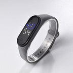 LED Electronic Boys Girls Watch Digital Silicone Wristwatch Fashion Casual Universal Watch Unisex Sport Watch Led Digital Silicone Strap Digital LED Sports Watch For Women Kids Stevvex