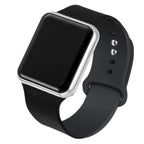 LED Electronic Sport Silicone Kids Watch Fashion Casual Outdoor Digital Display Watches Simple Kids Digital Watch Sport Led Simply Stylish Electronic Digital Wrist Watches For Women Ladies Teens Girls Stevvex