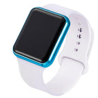 LED Electronic Sport Silicone Kids Watch Fashion Casual Outdoor Digital Display Watches Simple Kids Digital Watch Sport Led Simply Stylish Electronic Digital Wrist Watches For Women Ladies Teens Girls Stevvex