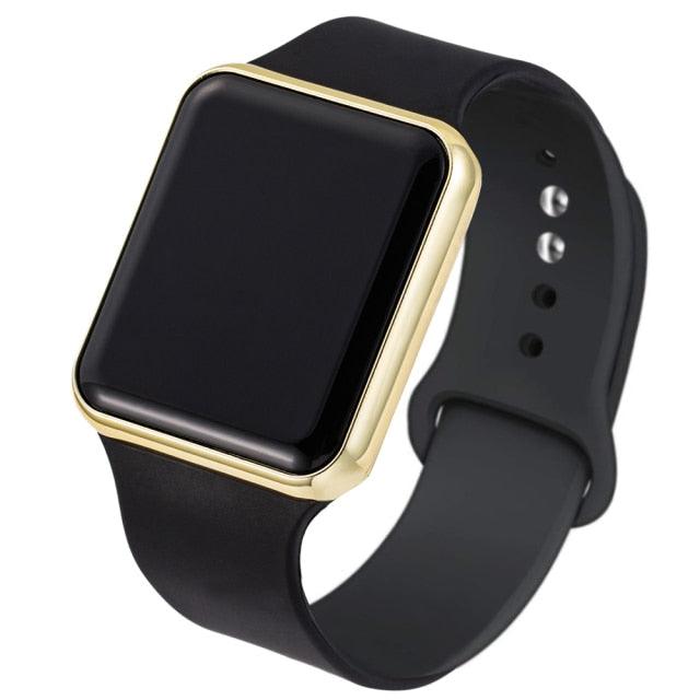 LED Electronic Sport Silicone Kids Watch Fashion Casual Outdoor Digital Display Watches Simple Kids Digital Watch Sport Led Simply Stylish Electronic Digital Wrist Watches For Women Ladies Teens Girls Stevvex