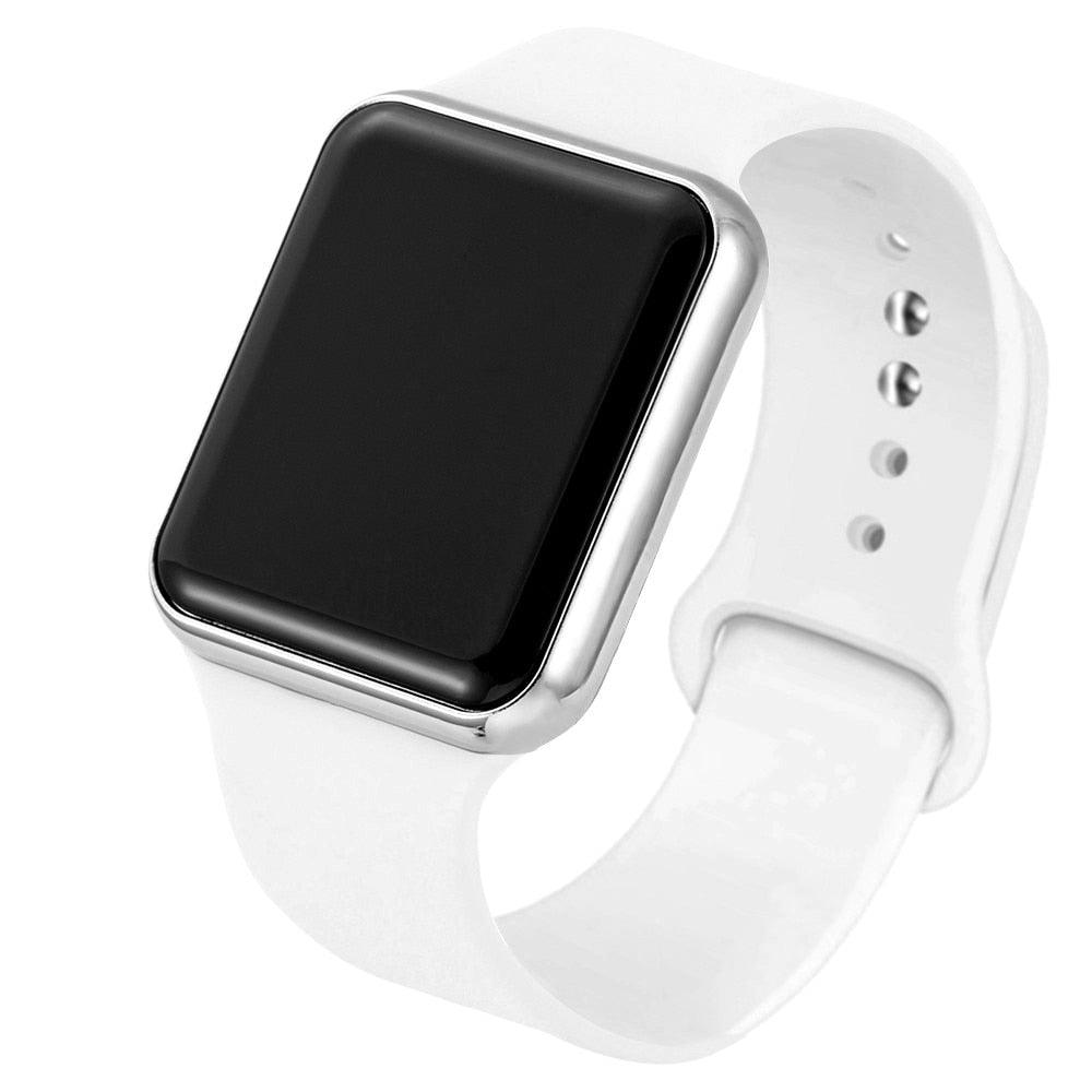 LED Electronic Sport Silicone Kids Watch Fashion Casual Outdoor Digital Display Watches Simple Kids Digital Watch Sport Led Simply Stylish Electronic Digital Wrist Watches For Women Ladies Teens Girls Stevvex