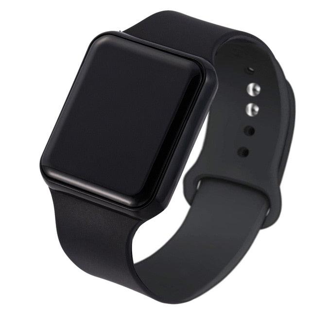 LED Electronic Sport Silicone Kids Watch Fashion Casual Outdoor Digital Display Watches Simple Kids Digital Watch Sport Led Simply Stylish Electronic Digital Wrist Watches For Women Ladies Teens Girls Stevvex