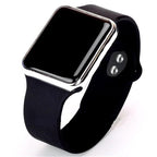 LED Electronic Sport Silicone Kids Watch Fashion Casual Outdoor Digital Display Watches Simple Kids Digital Watch Sport Led Simply Stylish Electronic Digital Wrist Watches For Women Ladies Teens Girls Stevvex