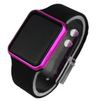LED Electronic Sport Silicone Kids Watch Fashion Casual Outdoor Digital Display Watches Simple Kids Digital Watch Sport Led Simply Stylish Electronic Digital Wrist Watches For Women Ladies Teens Girls Stevvex