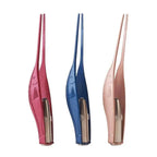 LED Flashlight Stainless Steel Tweezers Ear Pick Clean Colorful Tweezers Tool Hair Removal Care Stevvex