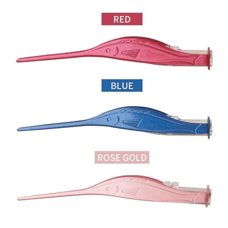LED Flashlight Stainless Steel Tweezers Ear Pick Clean Colorful Tweezers Tool Hair Removal Care Stevvex