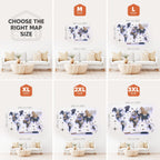 3D LED / LUMINOUS Wooden World Map 3.0 Mystery - SJB-DIAMOND ELITES