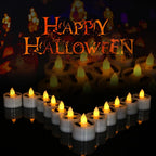 LED Solar Lamp Solar Electronic Candle Light LED Tea Lights Candles Battery Powered Fake Candles for Wedding Party Holidays Home Decoration Outdoor Electronic Flameless Candle Light For Outdoor Christmas Halloween