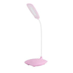 LED Three-Speed Touch Dimming Reading Lamp USB Charging Plug-in White Warm Eye Protection Student Table Light Study Night Light Decorative Table Lamp Cute Study Lamps for Bedroom Décor Stevvex