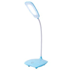 LED Three-Speed Touch Dimming Reading Lamp USB Charging Plug-in White Warm Eye Protection Student Table Light Study Night Light Decorative Table Lamp Cute Study Lamps for Bedroom Décor Stevvex