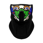 LED Warm Headgear ED Face Mask Party Masks Light Up Dance Halloween Cosplay Easter Rave Mask Luminous Costume Washable Foldable  Luminous Cool Party Mask Activated Light Up Mask Led Music Party Mask Led Music Mask for Festival Party Stevvex