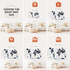3D LED / LUMINOUS Wooden World Map 3.0 Nordik - SJB-DIAMOND ELITES