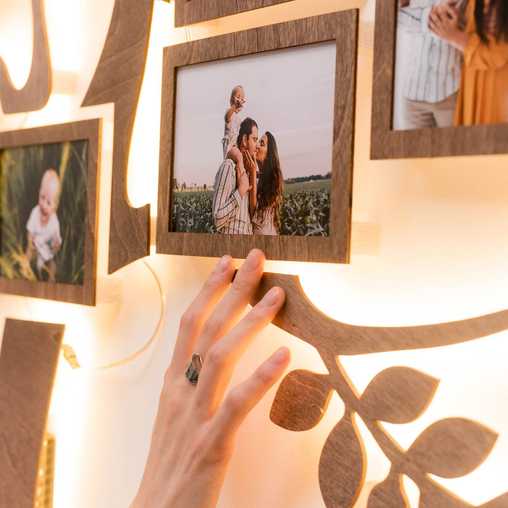 Wooden Led Family Tree - Starlight - SJB-DIAMOND ELITES