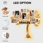 Wooden Led Family Tree - Starlight - SJB-DIAMOND ELITES
