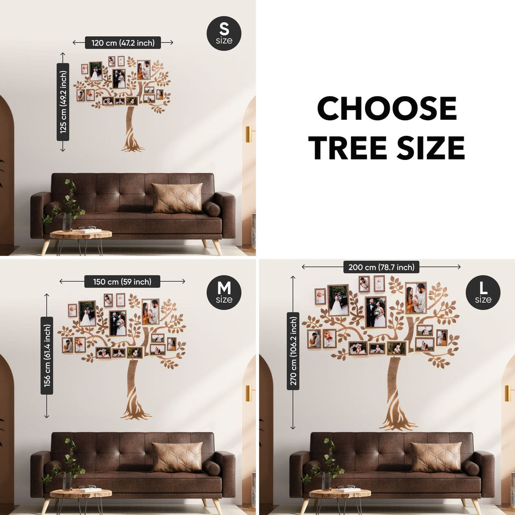 Wooden Led Family Tree - Starlight - SJB-DIAMOND ELITES