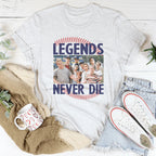 Legends Never Die Tee Peachy Sunday