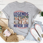 Legends Never Die Tee Peachy Sunday