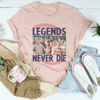 Legends Never Die Tee Peachy Sunday