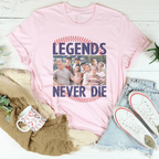 Legends Never Die Tee Peachy Sunday